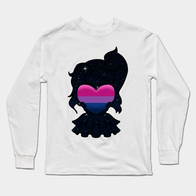 BISEXUAL PRIDE Long Sleeve T-Shirt by Burrrrrittttooooo's Closet